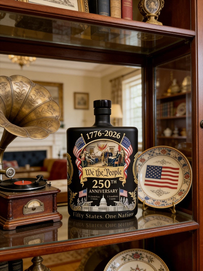 Glass Decanter Whiskey - Decantador de Whisky 'We The People'