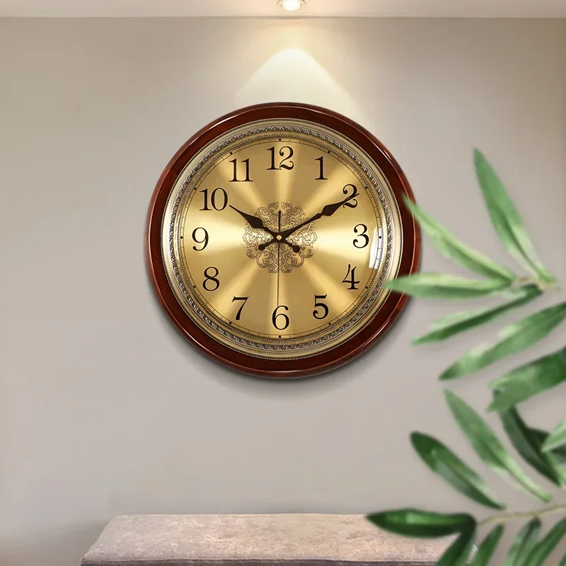 Luxury Lifestyle Watches - Relógio de Parede de Madeira Luxuoso,