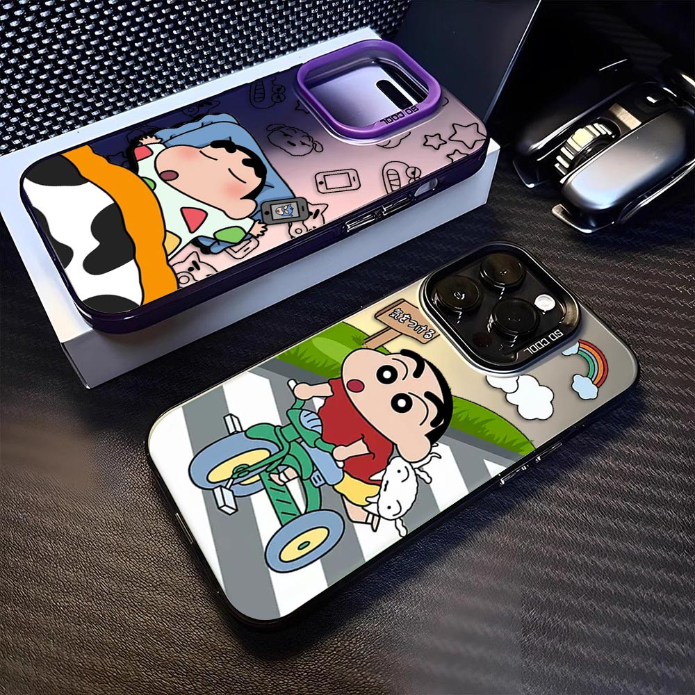 Realme C67 - Capa de Celular Desenho Animado Crayon