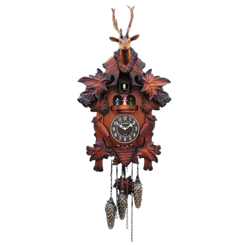 Luxury Lifestyle Watches - Cuckoo relógio de parede de madeira