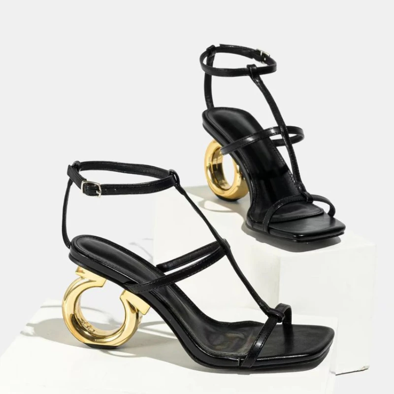 Luxury Lifestyle Shoes - Mulheres sandálias de salto alto 2025