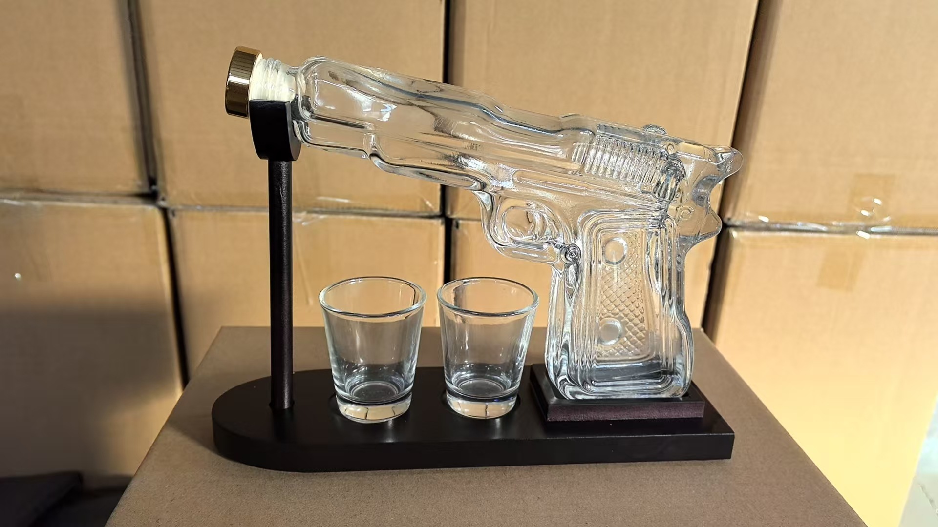 Decantador de Vidro Sandhawk e - Glass Decanter Whiskey avaliação e preço