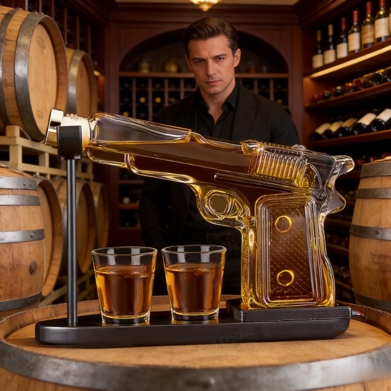 Decantador de Vidro Sandhawk e - Glass Decanter Whiskey avaliação e preço