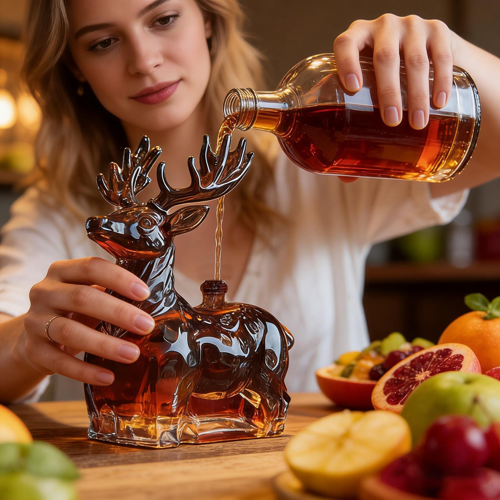 Decanters para álcool engraçad - Glass Decanter Whiskey avaliação e preço