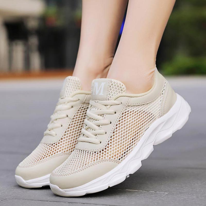 Verão respirável tênis feminin - Luxury Lifestyle Jewelry avaliação e preço