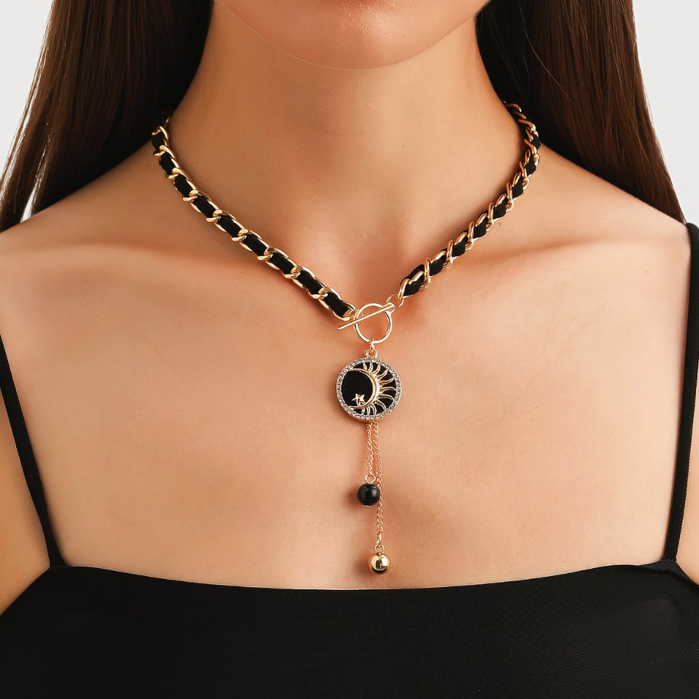 Colar de Veludo Preto com Ping - Luxury Lifestyle Jewelry avaliação e preço