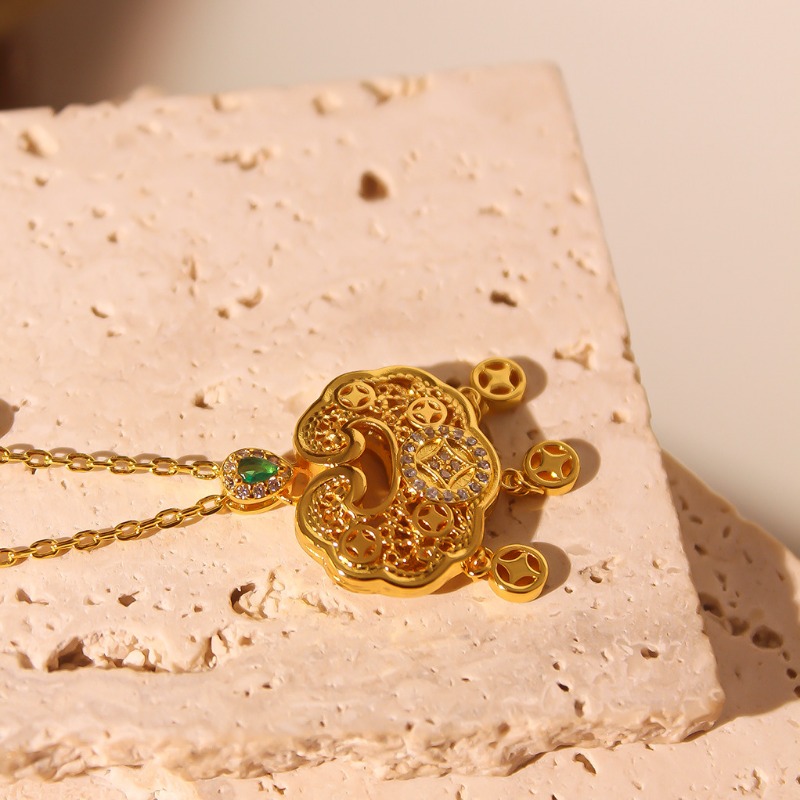 Estilo chinês do vintage pacíf - Luxury Lifestyle Jewelry avaliação e preço