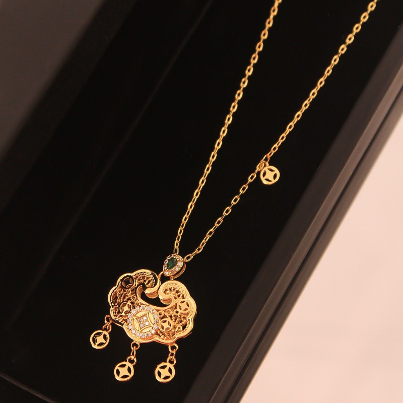 Estilo chinês do vintage pacíf - Luxury Lifestyle Jewelry avaliação e preço