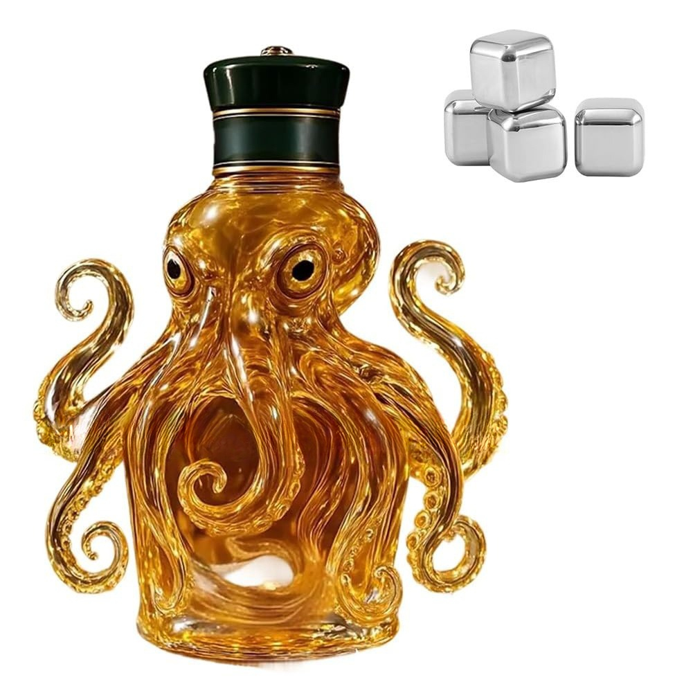 Decantador de Uísque em Vidro  - Glass Decanter Whiskey avaliação e preço