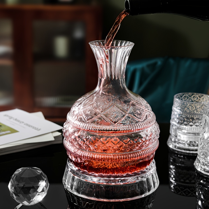 Decantador de vinho de cristal - Glass Decanter Whiskey avaliação e preço