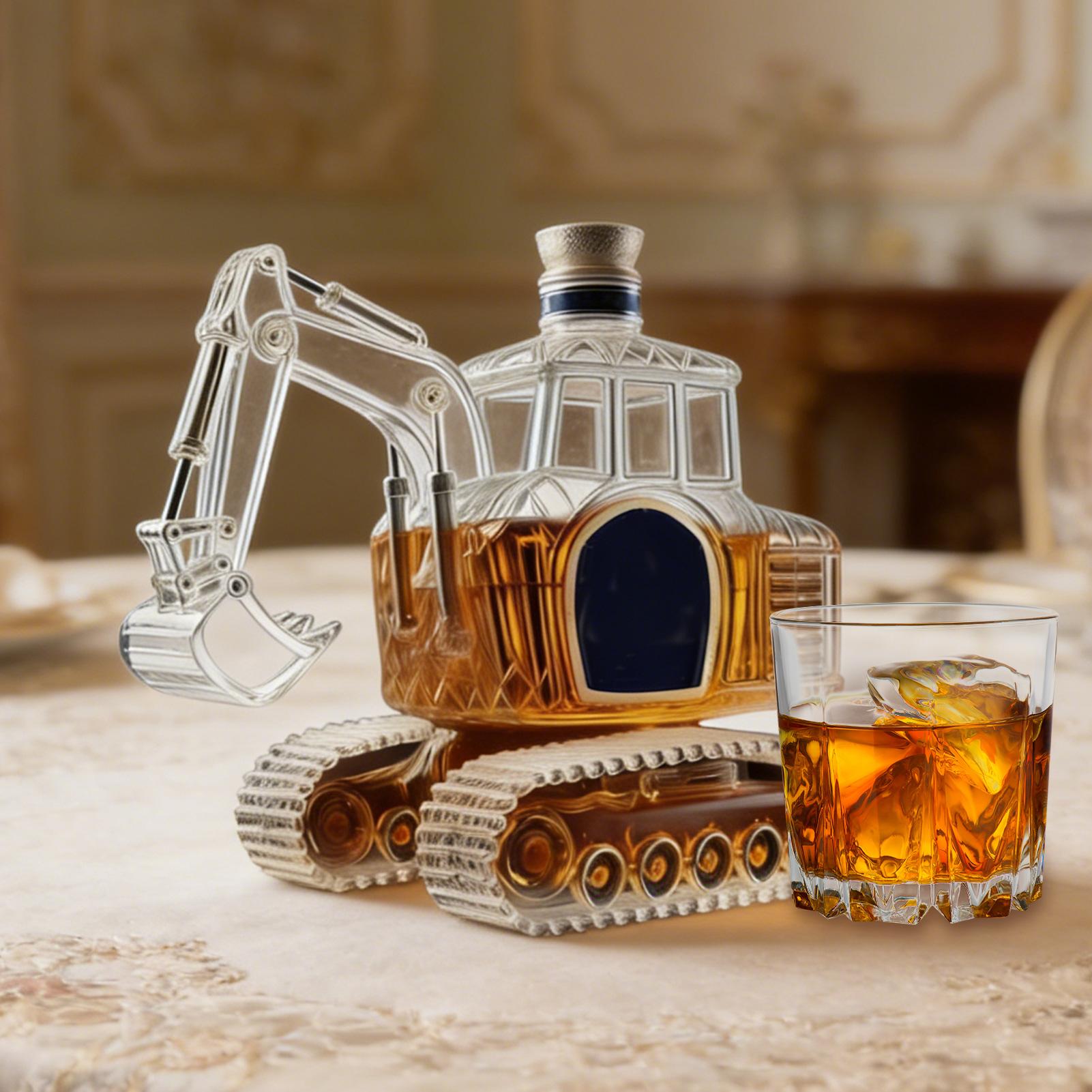 Decantador de Uísque Escavadei - Glass Decanter Whiskey avaliação e preço