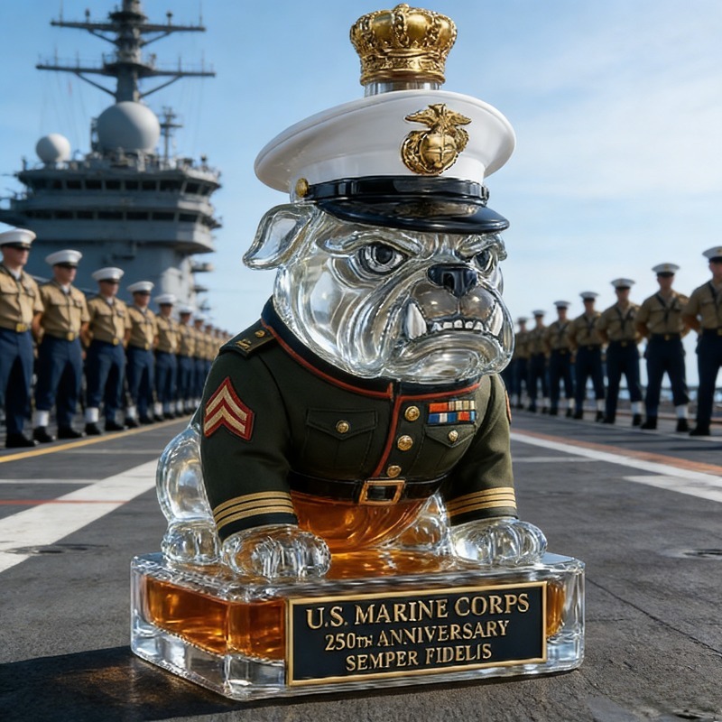 Decantador de Uísque Bulldog d - Glass Decanter Whiskey avaliação e preço