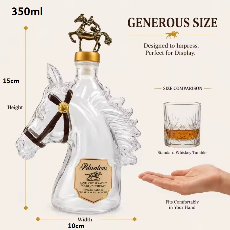 Decantador de Uísque em Vidro  - Glass Decanter Whiskey avaliação e preço